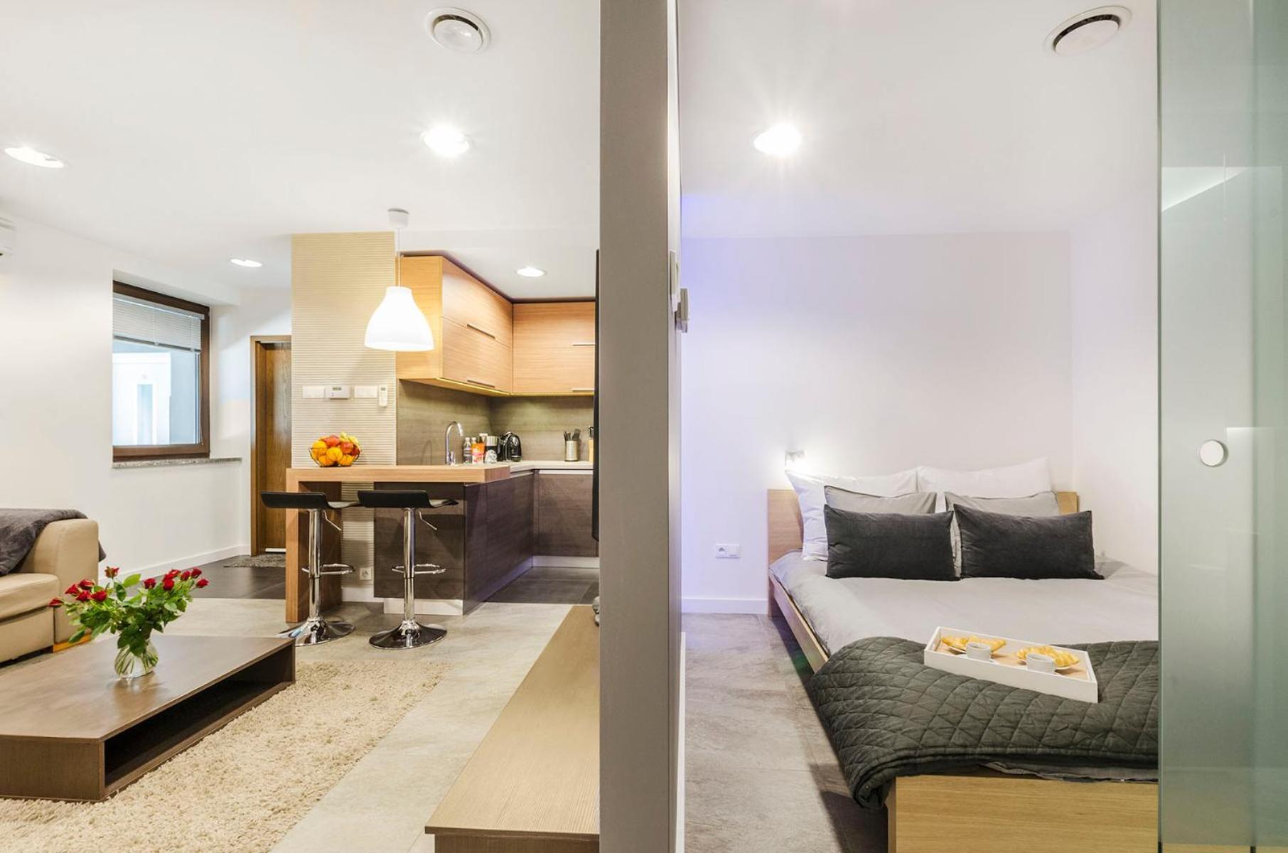 LupoApartments Kosynierów Dostęp na Kod Łódź Quarto foto